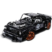 

3168Pcs MOC Technical Series Mustanged Hoonicorn Racing Car Model Building Blocks Racer Bricks Toys Gifts for Kids Adults