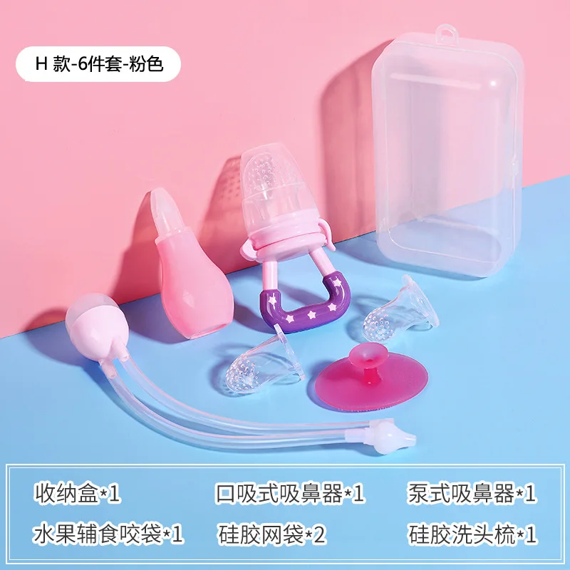 Детские Nimbler набор для ухода за зубами фрукты зубной гель для кормления, на присоске устройство для соски-пустышки Комбинации многосекционный уход за здоровьем новорожденных комплект по уходу за ногами