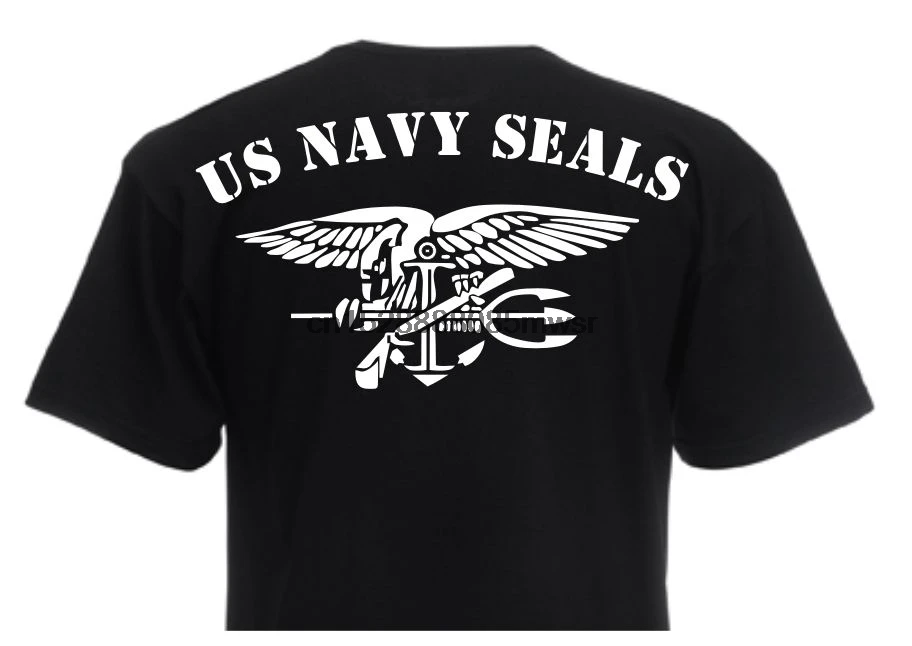 Newest 2019 Men T-Shirt Fashion 100% Cotton Print Summer O-Neck Tees Us Army Navy Seals T Shirts |