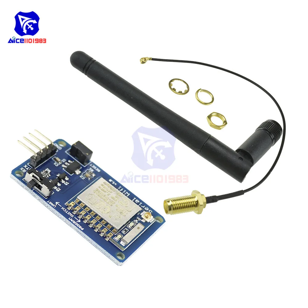 Diymore ESP8266 ESP 07 WIFI серийный трансивер беспроводной модуль 8N1 TTL UART контроллер порта 2