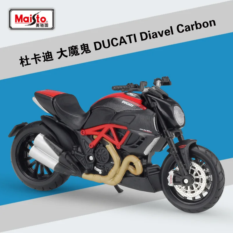 Maisto Ducati Hypermotard SP Bianca, Modello In Scala 1/12, Moto Pressofusa Da Collezione, 31101-13015 - 2