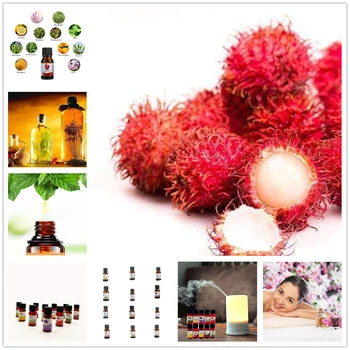 

100% Natural Rambutan aromatherapy essential oils Aroma Lamps Car Office Home Humidifiers Automotive Perfume Replenisher