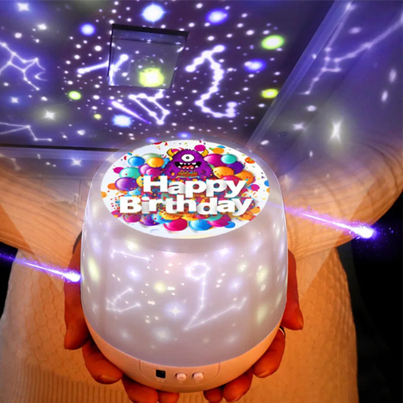 

LED Starry Sky Dream Projector night Light Child Birthday Gift for Home Bedroom decoration Lamp JA55