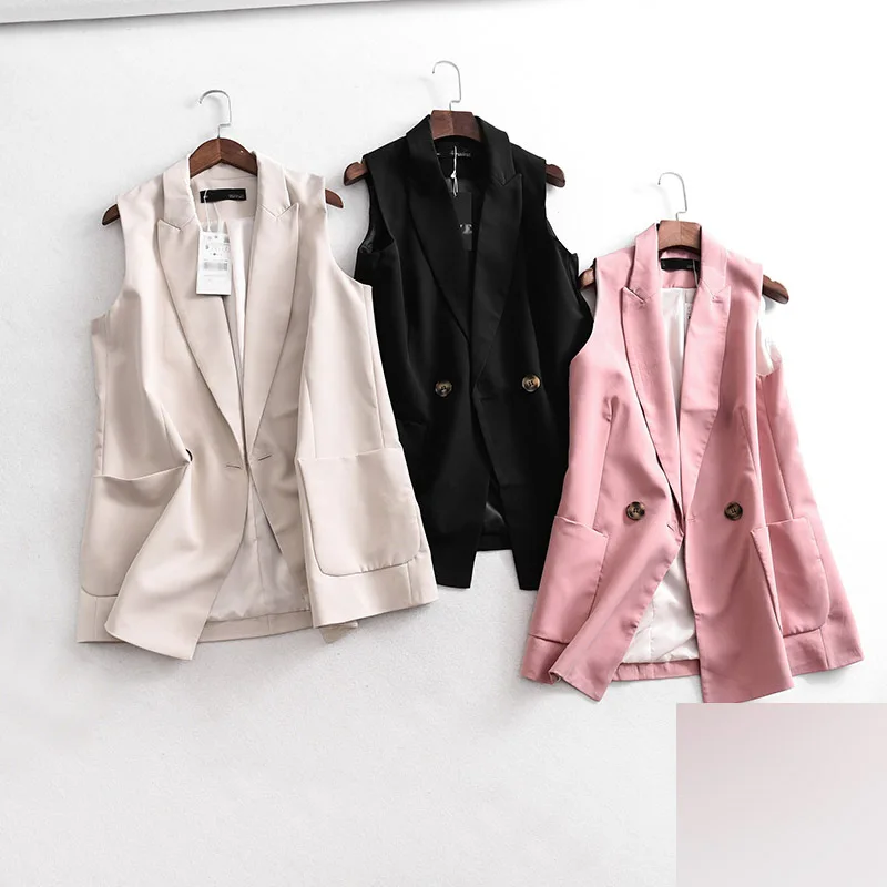 

Mk46 2019 Autumn New Macarons Color ~ Trend Business Suit Jacket