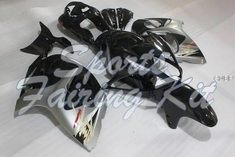 Пластиковые обтекатели для GSXR 1300 2008-2014 черный серебристый обтекатель из