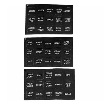 

Replacement Switch Panel Boat Waterproof Rocker Circuit Breaker Pre-wired
