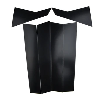 

Black 6PCS Set Pillar Posts Trims For Honda Civic 2016-2018 Hot Sale Newest