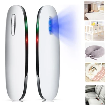 

Hotel USB Rechargeable Portable Ultraviolet Lamp Time Saving Kitchen Home Office Traveling Practical Mite Killer LED Light