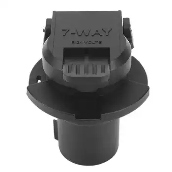 

7-Way RV Blade Power Socket Plug Accessory US 6-24V for 7-Pin RV and