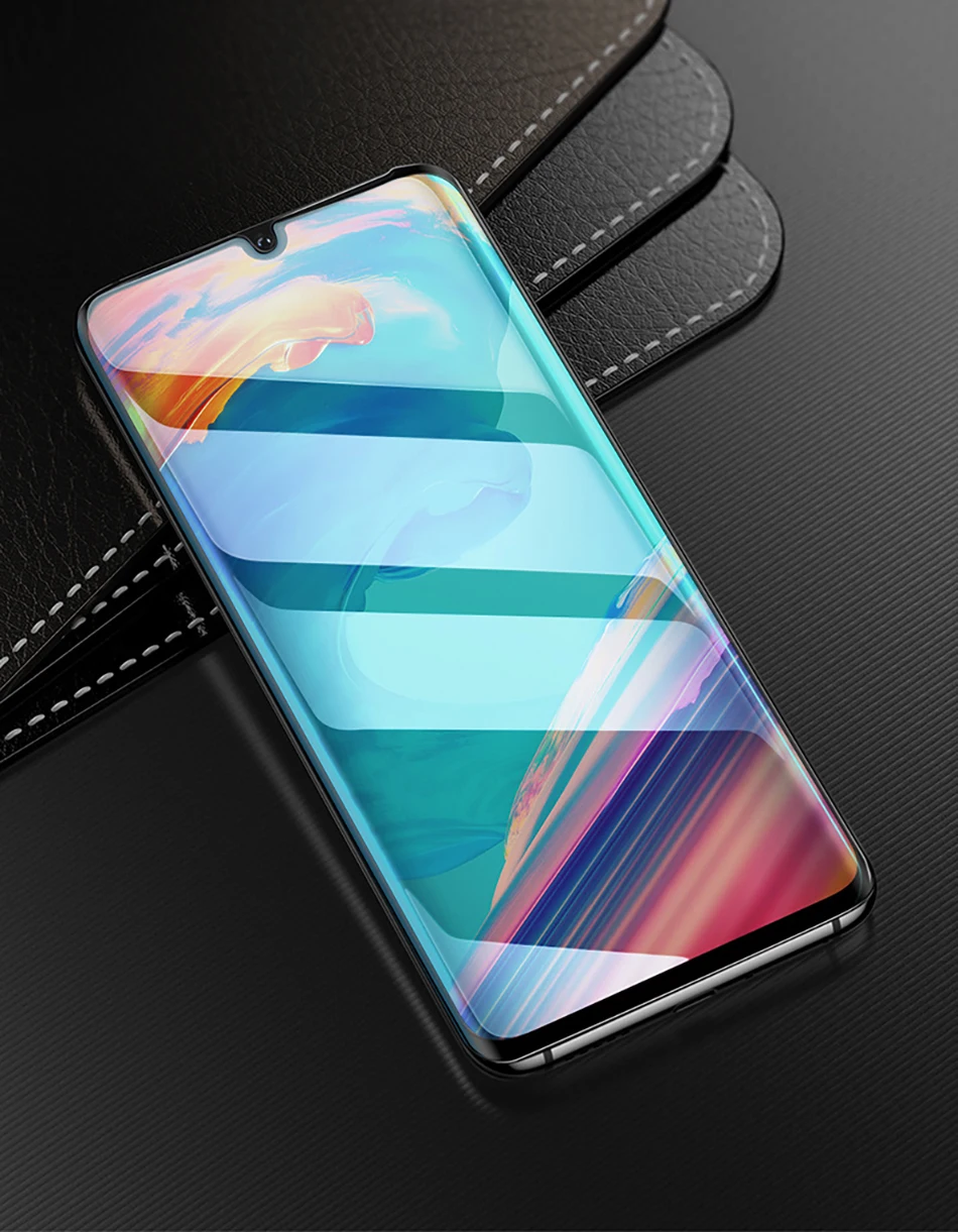 Benks XPRO+AGC Full Protective Tempered Glass For Huawei P30 Pro HD Curved Edge 0.3mm Thin Front Screen Protector Tempered Film