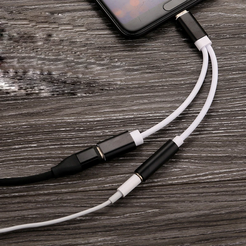 Olhveitra 2 в 1 type C 3,5 мм кабель Aux Наушники адаптер для samsung Xiaomi huawei Oneplus USB C Jack аудио наушники зарядка