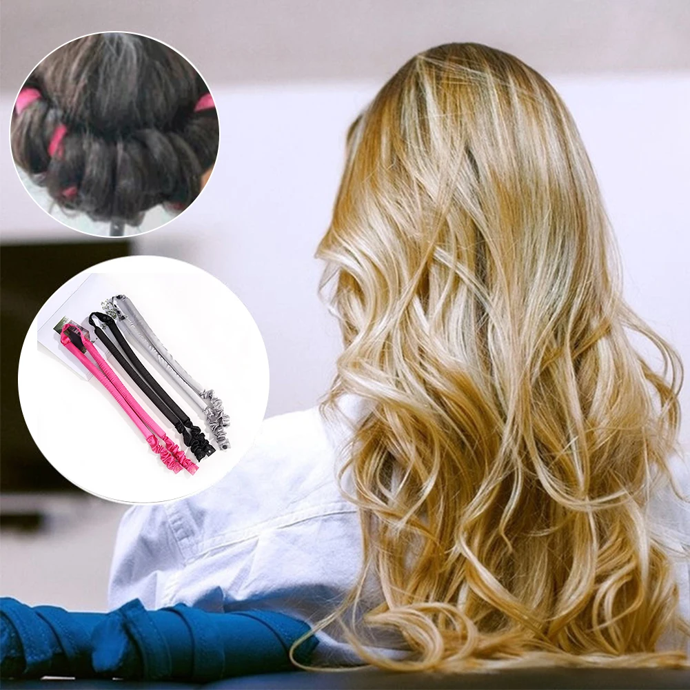 Heatless Hair Curlers Styling Kit for Wet Dry Long Short Hair Wave Hair  Rollers for Girl Women|Hair Rollers| - AliExpress