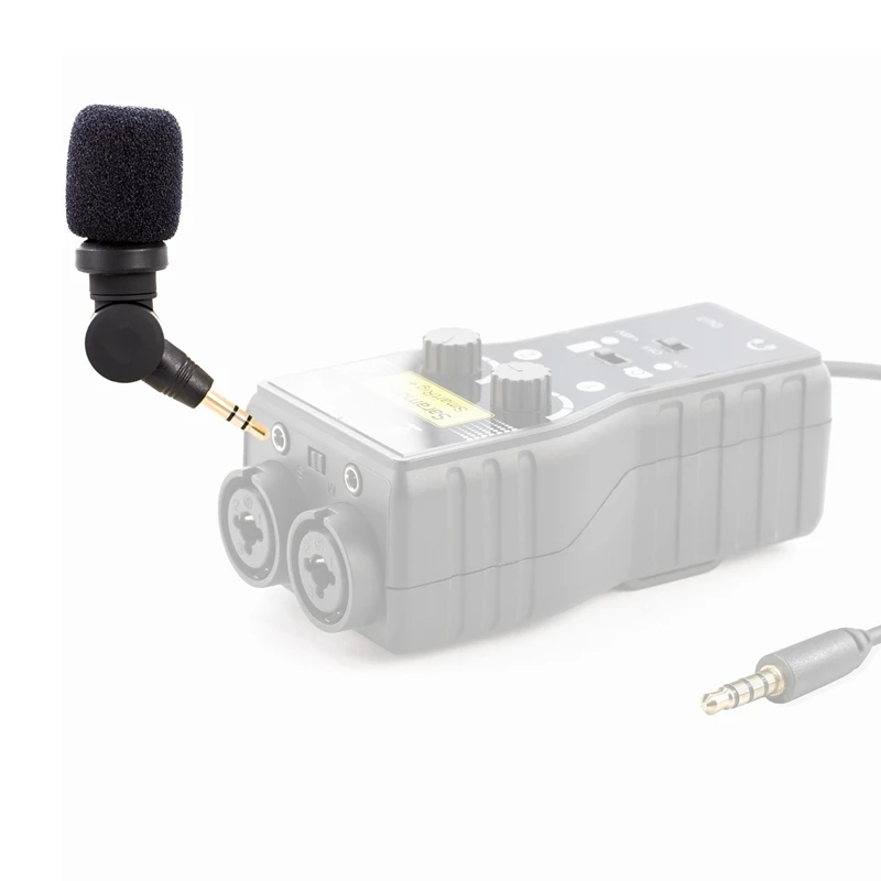 FFYY-Saramonic Sr-Xm1 3,5 мм Trs микрофон Plug and Play микрофон для Gopro Osmo Dslr камеры видеокамеры Camixer Smartmixer