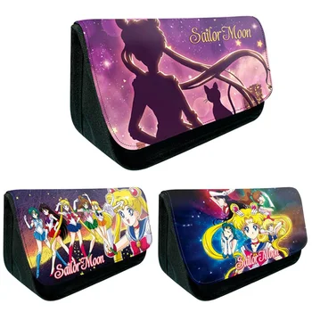 

Sailor Moon Pen Bag Anime Cartoon Pencil Case Stationery Bags School Pens Bags School Supplies Girls
