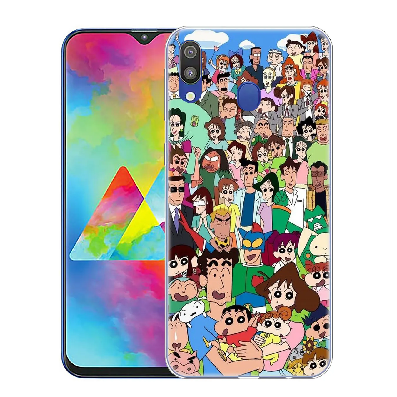 Lavaza crayou Син-тян»; милый жесткий чехол для телефона для samsung Galaxy A20E M40 M30 M20 M10 A10 A20 A30 A40 A50 A60 A70 S крышка - Цвет: 8