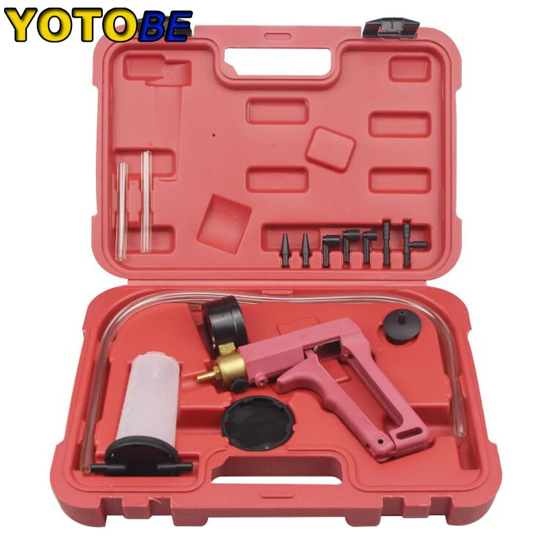 

Hand Held Vacuum Pump& Vacuum Tester Brake Bleeder Set FOR CARS etc