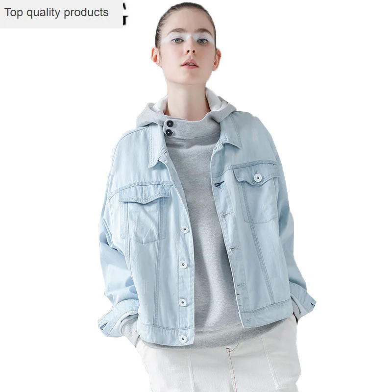 Nieuwe 2020 Vrouwen Basic Jas Denim Jassen Vrouwen Herfst Denim Jasje Voor Vrouwen Jeans Jas Vrouwelijke Losse Casua Abrigos Mujer LX161 Nieuwe 2020 Vrouwen Basic Jas Denim Jassen Vrouwen Herfst Denim Jasje Voor Vrouwen Jeans Jas Vrouwelijke Losse Casua Abrigos Mujer LX161
