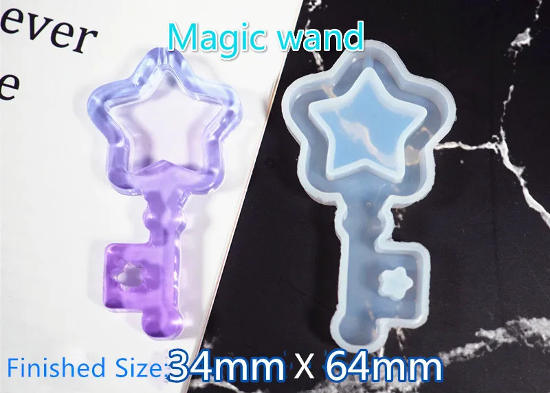 magic wand Новое поступление шейкер формы бутылки молока УФ смолы эпоксидной формы волшебная палочка масло шприц ремесло инструменты - Цвет: magic wand