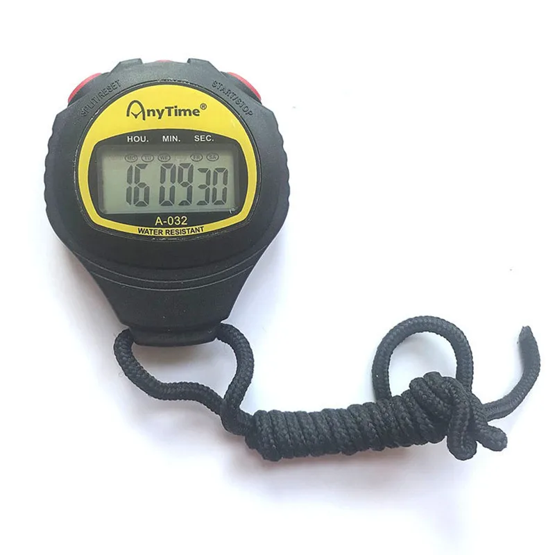 Multi-function Digital LCD Sports Stopwatch Electronic Stopwatch Chronograph Timer Counter Alarm Sports Watches Gym Accessories