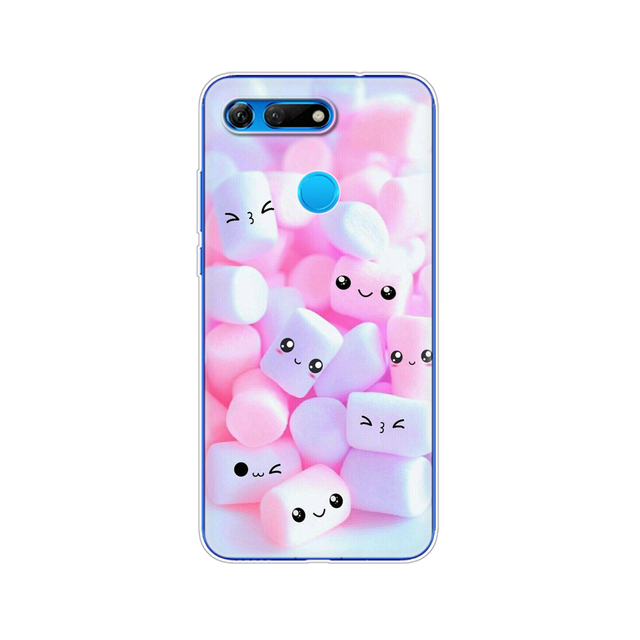 for Huawei Honor View 20 V20 Case TPU Funda Soft Silicone Cover For Honor V20 Capa Cute Animal pattern Silicone Phone
