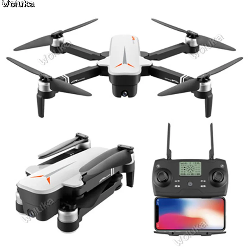 Double battery Drone aerial folding long endurance GPS high-definition professional aircraft remote control aircraft 2000 m model CD50 T03 - Цвет: Double battery