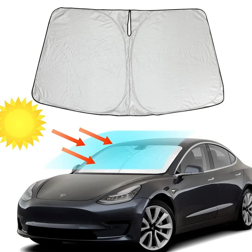 Солнцезащитный козырек на лобовое стекло Tesla Model 3 Y |