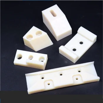 

POM nylon material precision cnc turning plastic machine part