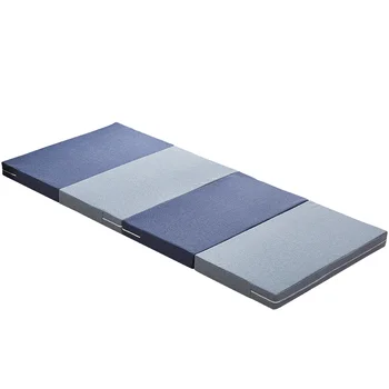 

Multi-purpose office noon sleeping mat zipper design removable and washable floor shop artifact hard sponge folding mat floor sh