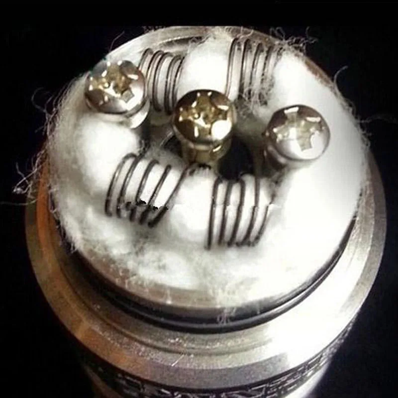 50 шт./лот японская Органическая хлопковая электронная сигарета для RDA RBA