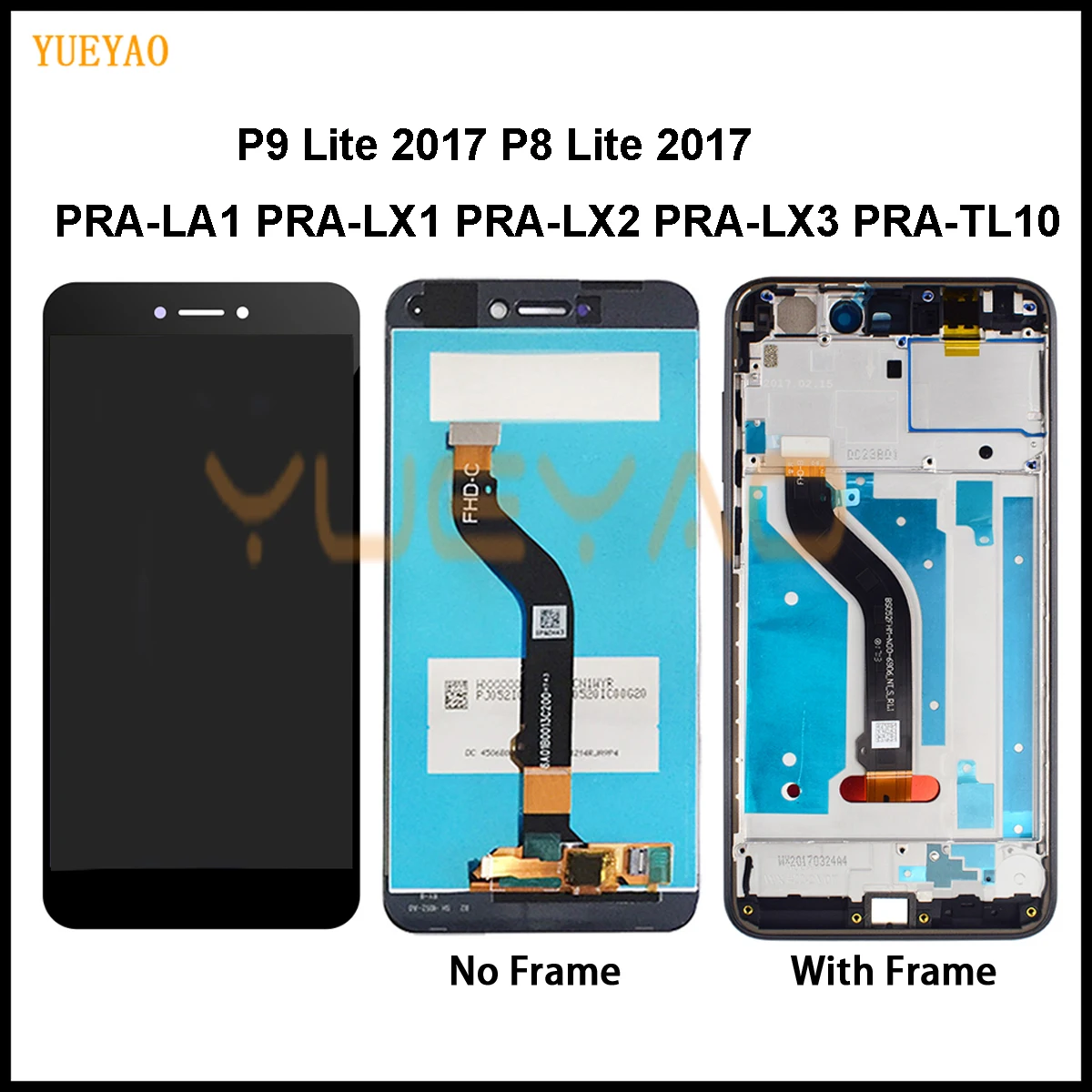 Оригинальный ЖК дисплей с рамкой для HUAWEI P8 Lite 2017 замены экрана Huawei P9 экран