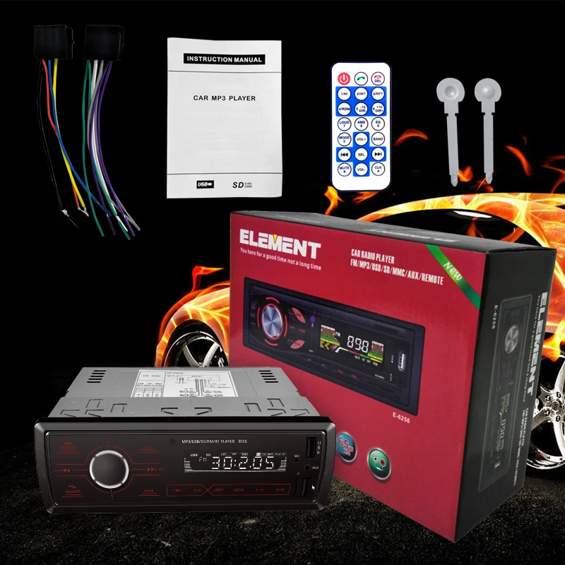 Bluetooth плеер 1 din USB с 2.1a зарядкой U диск FM радио SD карта Кнопка full touch 1 din Автомобильный MP3 плеер