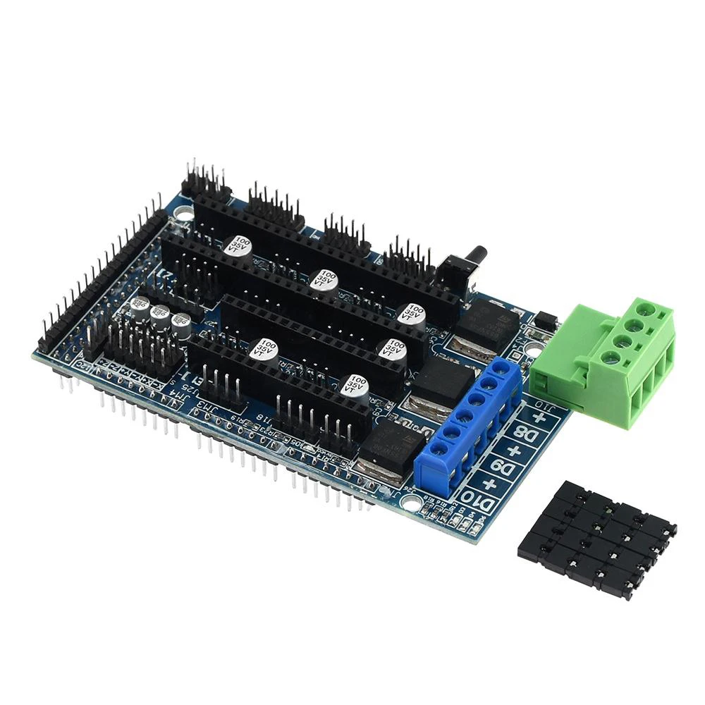 Ramps 1.6 Expansion Control Panel with Heatsink Upgraded Ramps 1.4/1.5 for arduino 3D Printer Board - Цвет: Ramps 1.5
