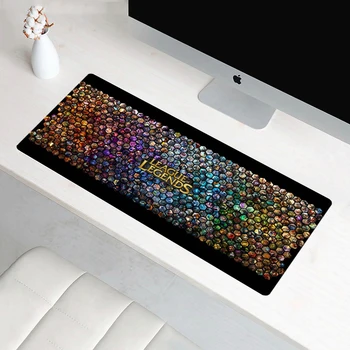 

Large 70x30cm League of Legends Mouse Pad Non-Skid Rubber Locking Edge Computer Gaming Mousepad Notbook Laptop Desk Mat