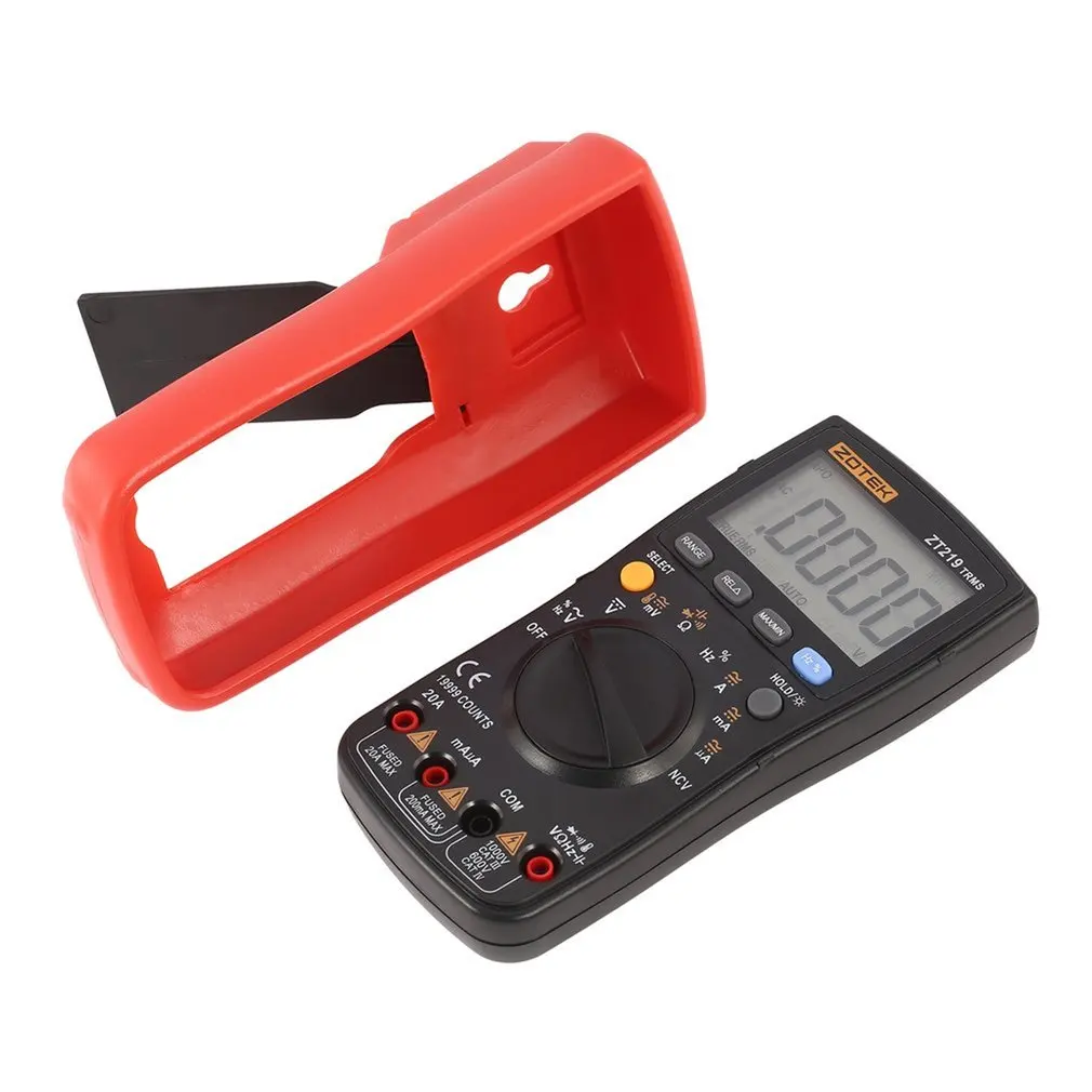 Zotek219 Цифровой мультиметр мультиметровый транзистор mega328 lcr analogico rm409b esr метр мультиметровый конденсатор мультитестер тестер