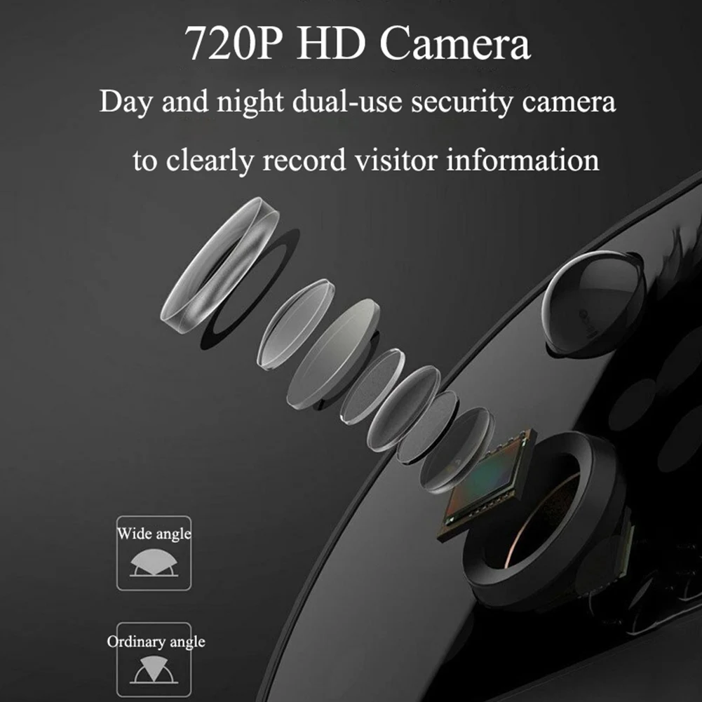 3,2 дюймовый светодиодный дисплей глазок 720P камера монитор видео домашний дверной Звонок