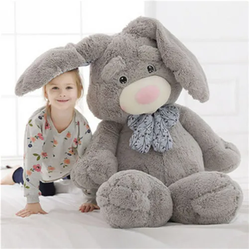 Fancytrader Giant Pop Anime Bunny Plush Doll Big Soft Stuffed Long Ear Rabbit Animals Toy 3 Colors (9)