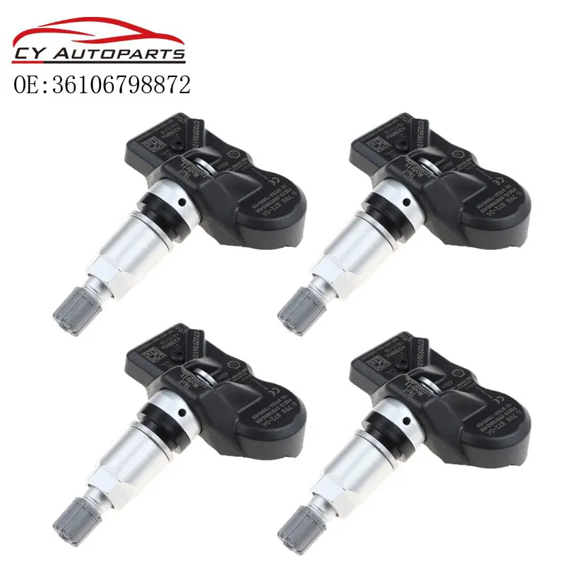 Датчик давления в шинах новый датчик TPMS для BMW 5 6 7 X1 X3 X4 Z4 Mini Rools Royce 36106798872 36106874830