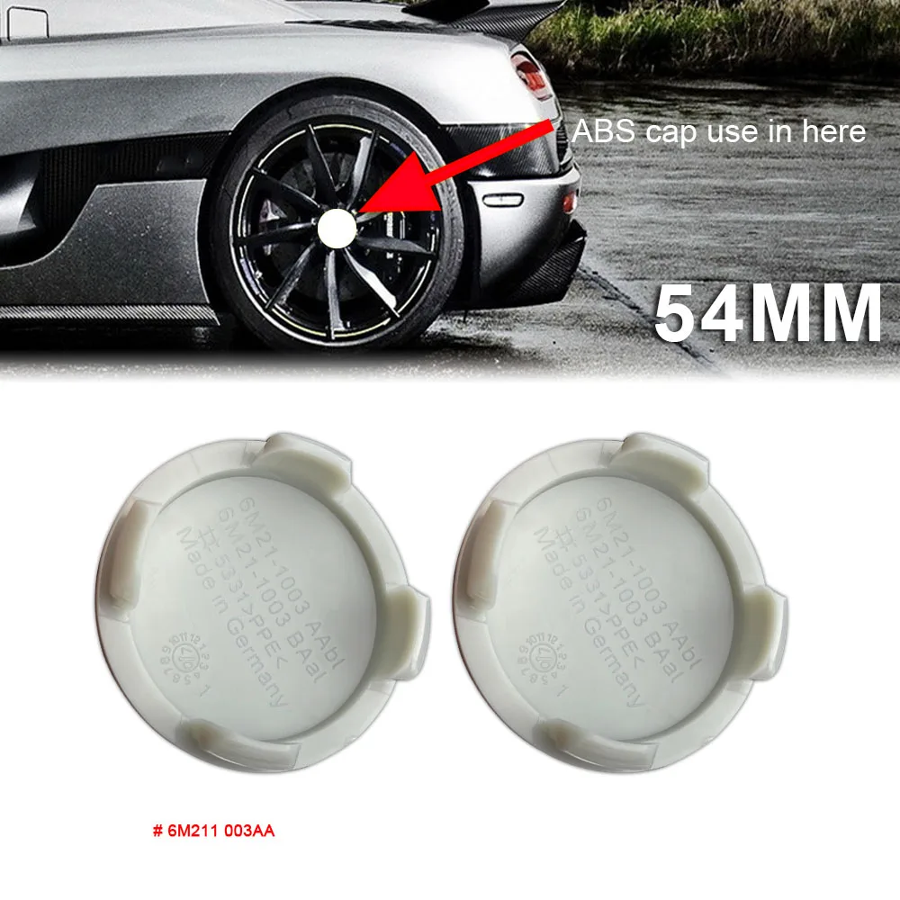 40pcs 54mm Car Wheel Center Caps rim hub Covers Emblem Logo Badge FOR ford Fiesta Focus Fusion Mondeo decorative Sticker | Автомобили и
