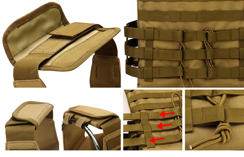 SINAIRSOFT Molle тактический JPC жилет страйкбол нейлон сумки милитари Регулируемый Открытый Рыбалка Охота CS амфибия жилет Z510