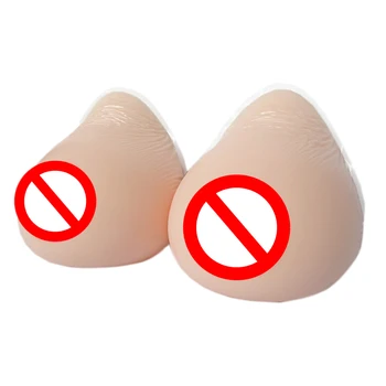 

2Pcs/a Pair Of Fake Breasts Pseudo-Thoracic Prosthesis Bra Drop-Shaped Silicone Chest Pad Silicone Breast Cd Pseudo-Mother Cos M