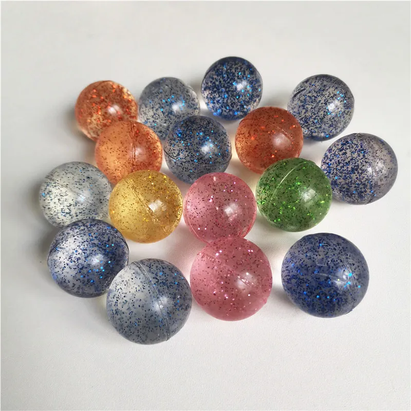 10pcs Children Toy Ball Colored Bouncing Ball Rubber Outdoor Toys Kids Sport Games Elastic Blue Green Juggling Jumping Balls