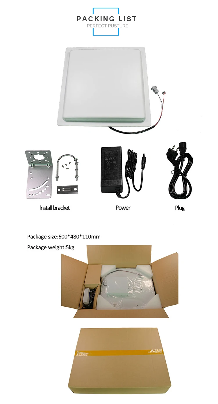 900mhz RFID Standalone Access Control RS232,RS485,Wiegand Long Range RFID Card Reader Kiosk