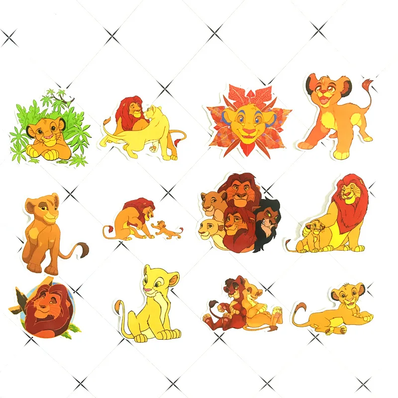 Td ZW 50 шт. забавная наклейка Simba The Lion King s Водонепроницаемая наклейка для ноутбука мотоцикл багаж сноуборд холодильник телефон автомобиля стикер