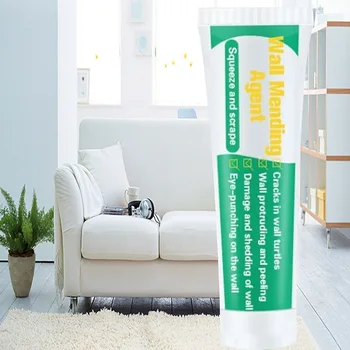 

Newly Wall Mending Agent Repair Cream Crack Nail Repairing Quick Drying for Home Kitchen