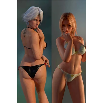 

2Way Dakimakura Dead Or Alive Christie Tina 160x50cm Girl Anime Manga Game Sexy Waifu Body Hug Pillow Case Gift for OTAKU