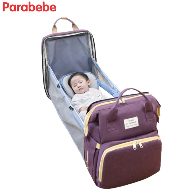 

New Baby Diaper Bag Portable Maternity Bag Baby Bags For Mom Baby Backpack Stroller Bag Diaper Organizer Nappy Changing Bag