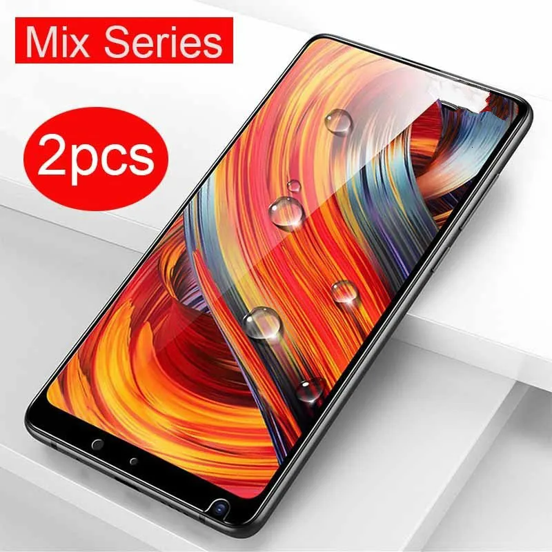 2pcs Tempered Glass for Xiaomi Mi Mix 2 S 2s 3 1 Protective Glas Screen Protector Tremp on Ksiomi Mix2 Mix2s Safety Phone Film afbeelding