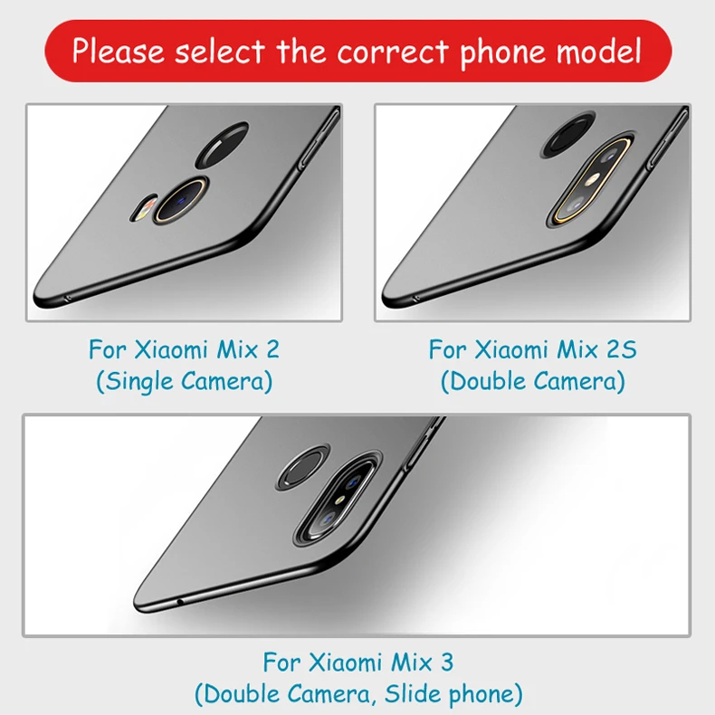 Для Xiaomi mi x 3 Чехол MSVII Жесткий ПК полная защита Матовый чехол ультра тонкий матовый чехол для Xiaomi mi x3 mi x 3 2 2S Чехол