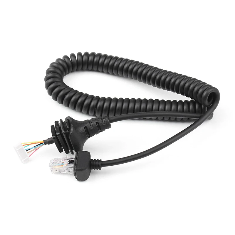 Черный Пластиковый кабель для микрофона ICOM IC 2200H 2720 7000 2820H 3600FI замена кабеля радио
