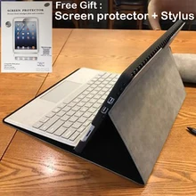 Capa para tablet superfície pro 7 caso pro4/5/6 capa protetora capa de superfície manga macia + protetor de tela estilete presente